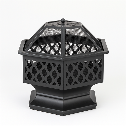 HexaGlow Mesh Dome Fire Tower