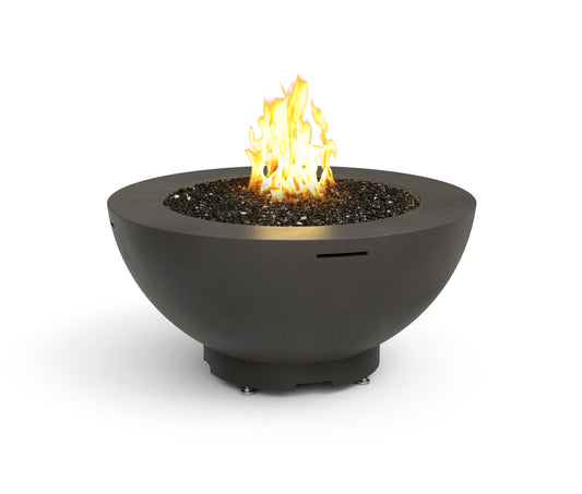 American Fyre Designs 48" Fire Bowl - Black Lava