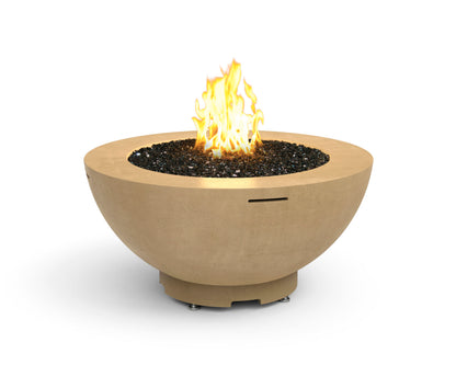 American Fyre Designs 48" Fire Bowl - Cafe Blanco