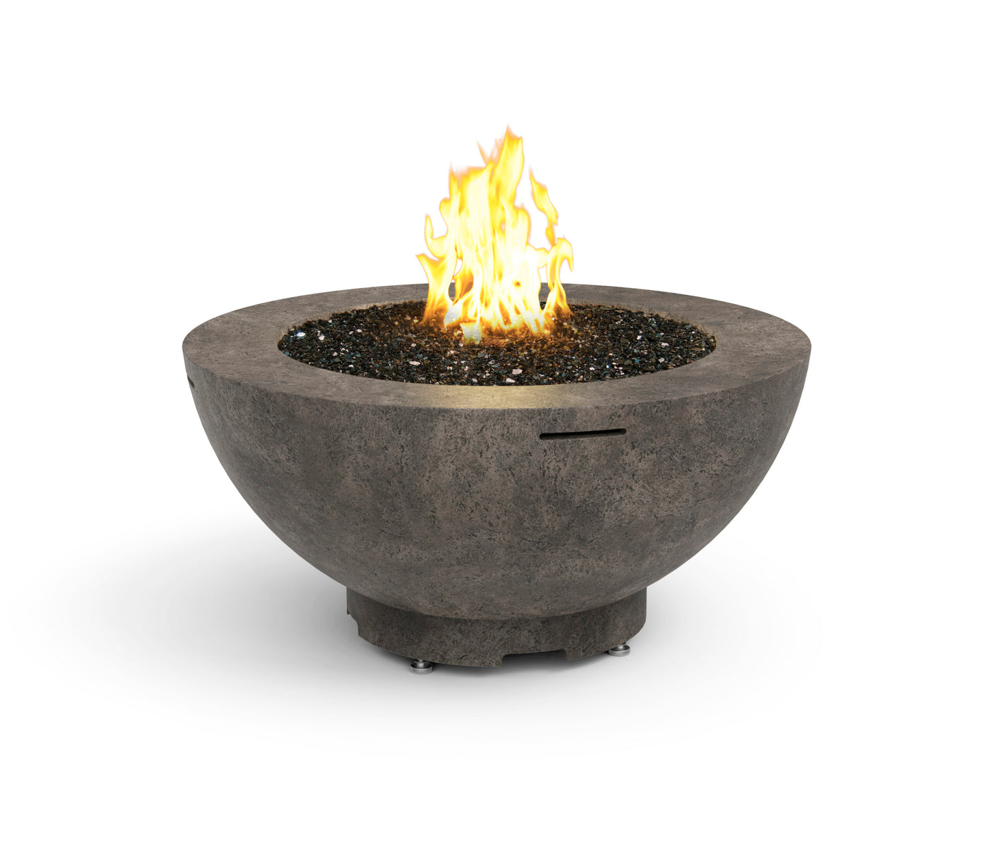 American Fyre Designs 48" Fire Bowl - Dark Basalt