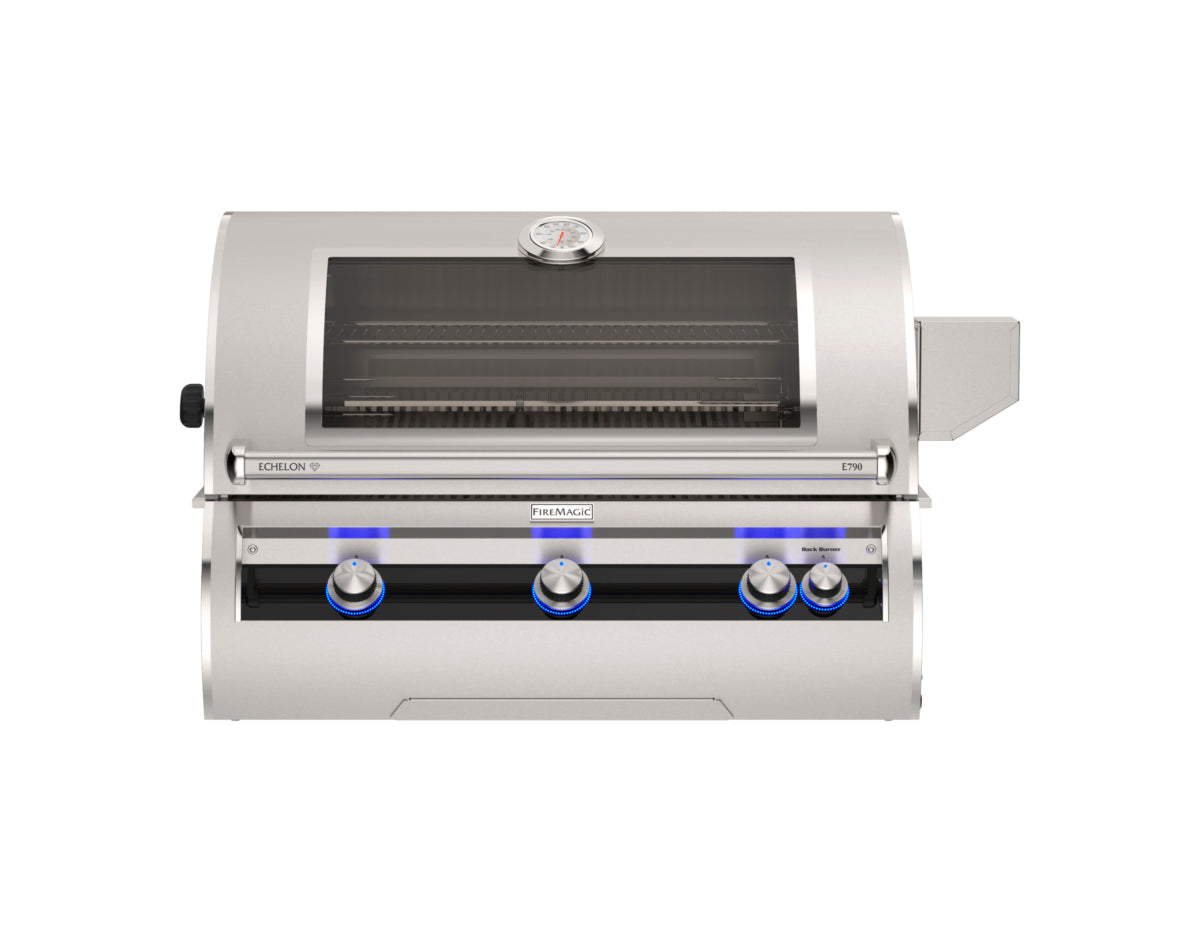 Fire Magic Echelon E790i built-in grill, analog control with window
