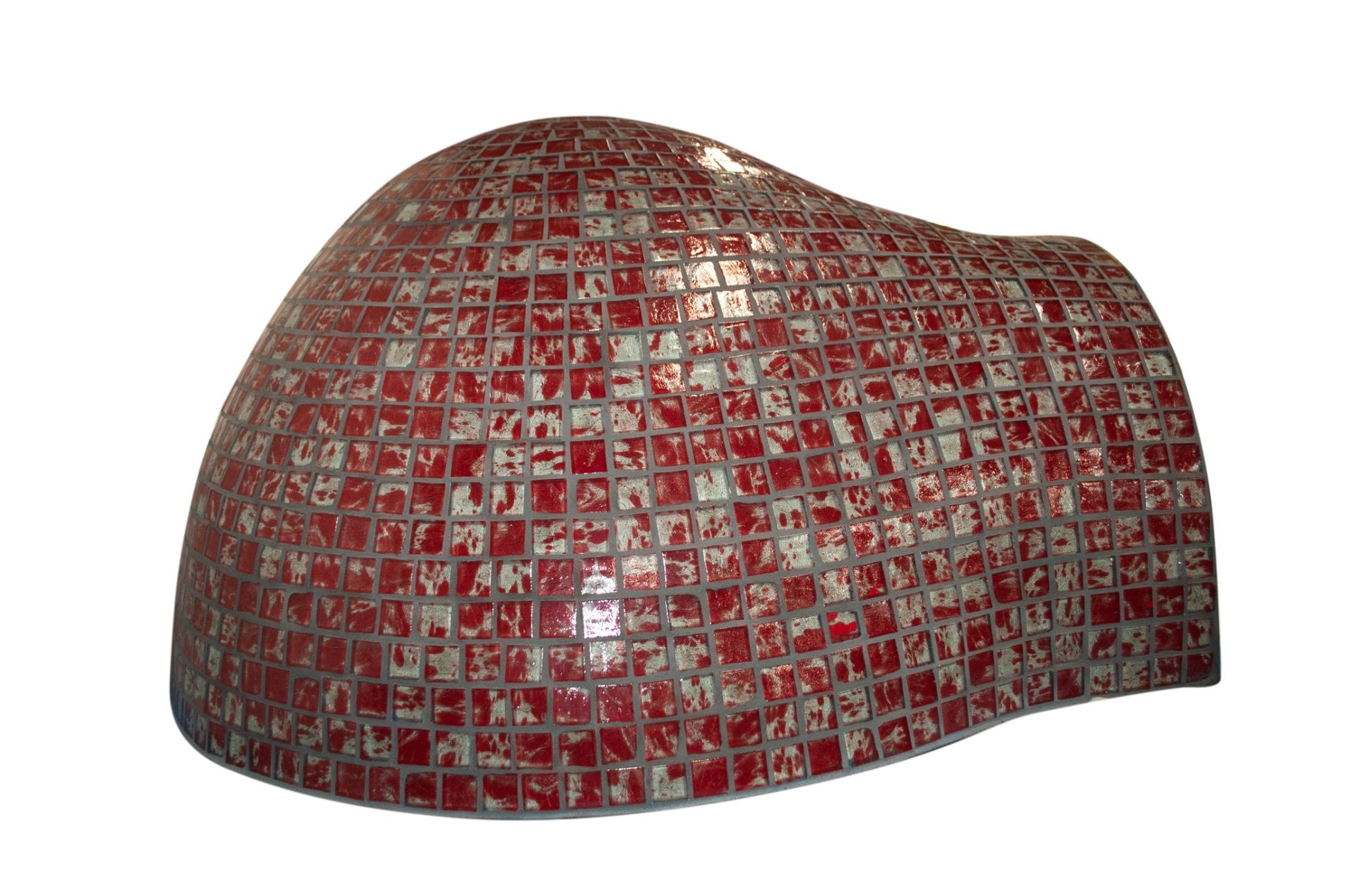 HPC Forno Villa Series in Simply Red mosaic tile colorway