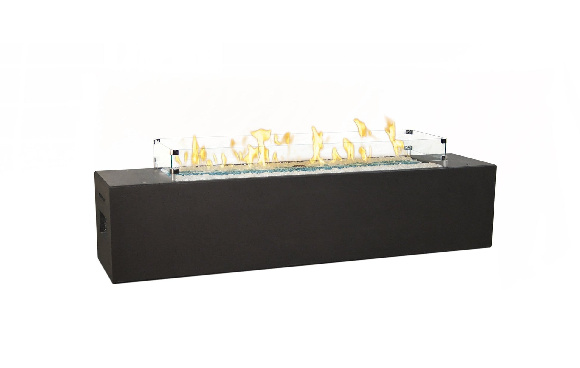 American Fyre Designs 72-Inch Milan Low Linear Gas Fire Table - Model 216