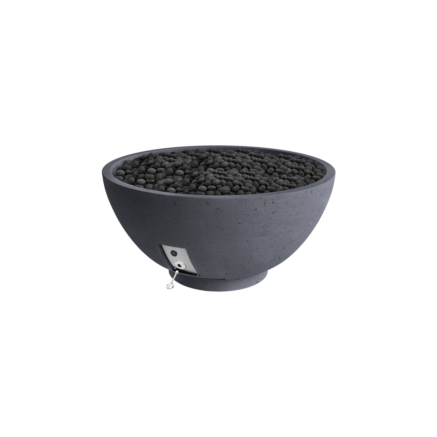 Firegear Sanctuary 3 fire bowl in Slate Gray GFRC finish