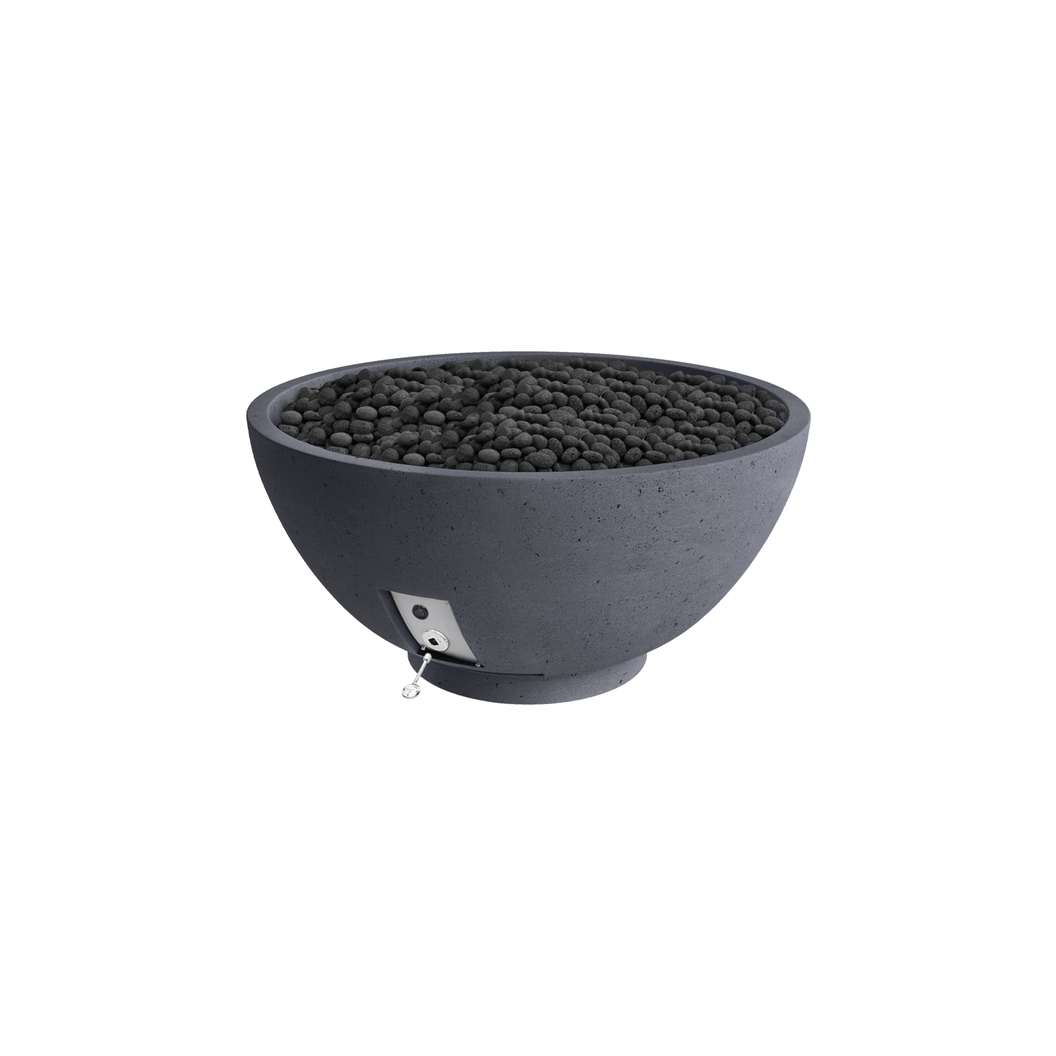 Firegear Sanctuary 3 fire bowl in Slate Gray GFRC finish