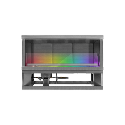 Firegear Kalea Bay 48-inch outdoor linear fireplace with LED lighting option
