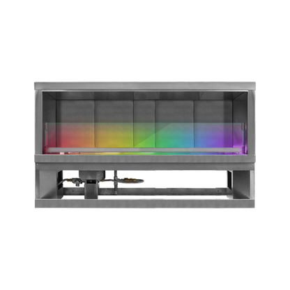 Firegear Kalea Bay 60-inch outdoor linear fireplace with LED lighting option